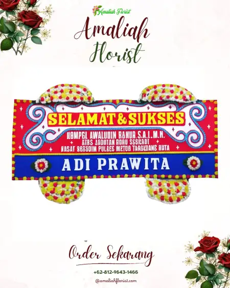 Papan Bunga Ucapan Selamat Sudimara Timur