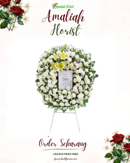 Krans Bunga Duka Sudimara Timur